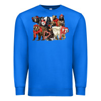 True Royal Christmas Bear Family Premium Sweatshirt - LillyAllenDesigns