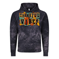Cloud Black thankful vibes Vintage Hoodie - FaDigitalArtStudio