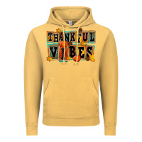 Vintage Mustard thankful vibes Vintage Hoodie - FaDigitalArtStudio