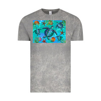 Cloud Rock Turtle Seashells Starfish Vintage Tee - Artiststas
