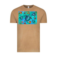 Vintage Camel Turtle Seashells Starfish Vintage Tee - Artiststas