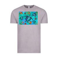 Vintage Zinc Turtle Seashells Starfish Vintage Tee - Artiststas