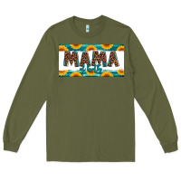 Army Green mama of both license plate Long Sleeve Tee - Jasminsmagicworld