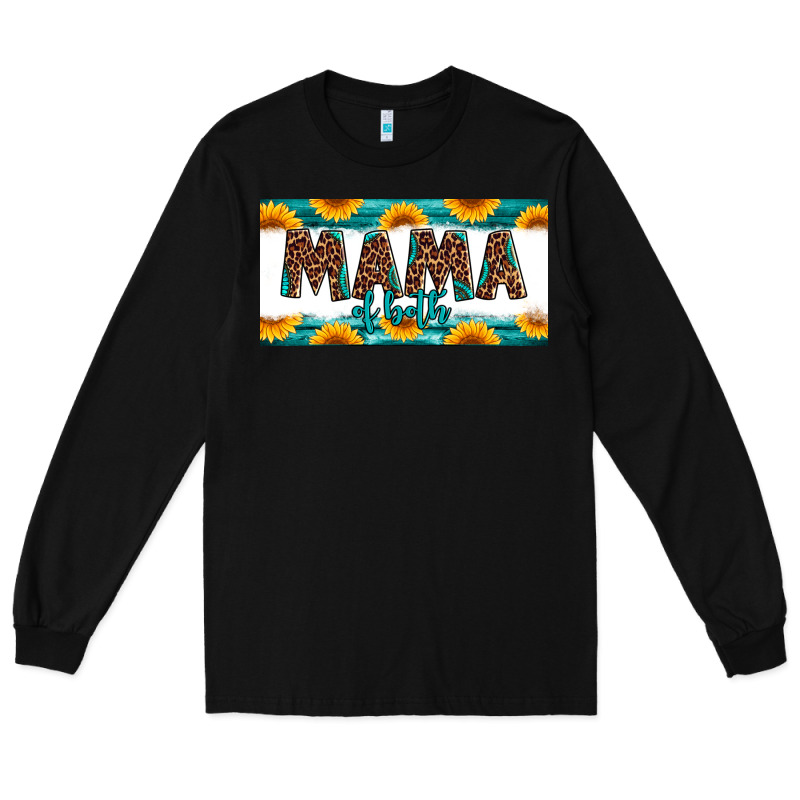 Mama Of Both License Plate Long Sleeve Tee by Jasminsmagicworld | Teevron