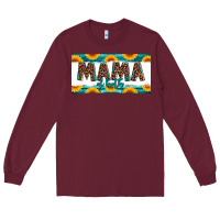 Burgundy mama of both license plate Long Sleeve Tee - Jasminsmagicworld