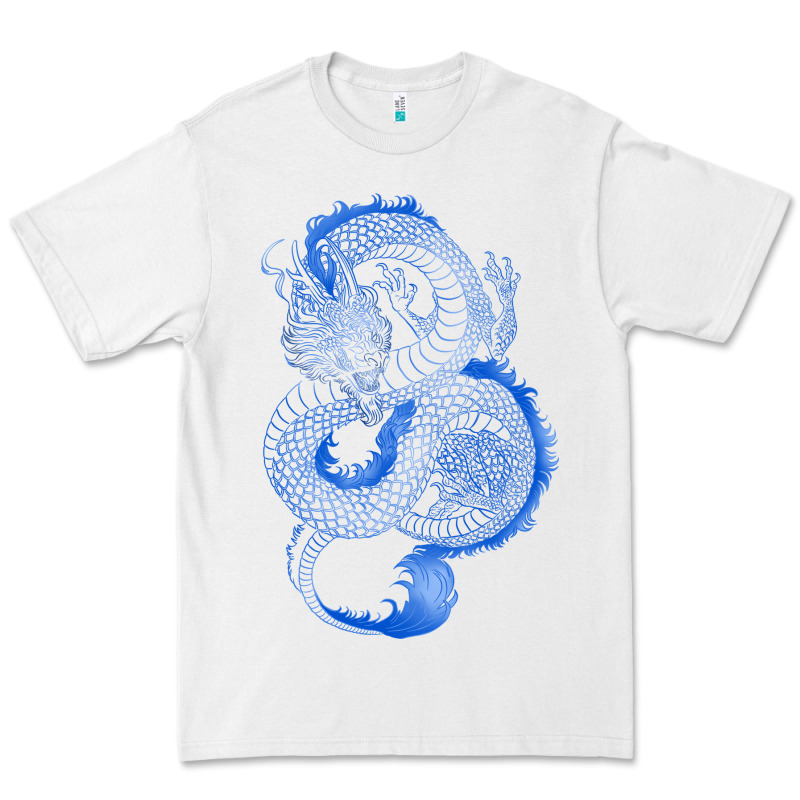 Blue Dragon Premium Tee by RanaPortraitStore | Teevron
