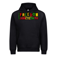 Black freedom juneteenth Urban Hoodie - CowGirlArtShop
