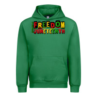 Emerald freedom juneteenth Urban Hoodie - CowGirlArtShop