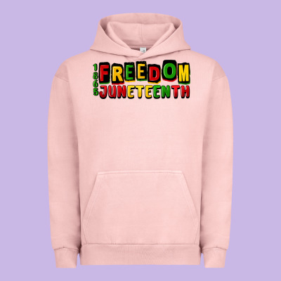 Freedom Juneteenth Urban Hoodie Designed By Cowgirlartshop