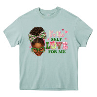Arona sorority colors its the self love for me afro woman2 Heavy Core Tee - texasbilliewilder