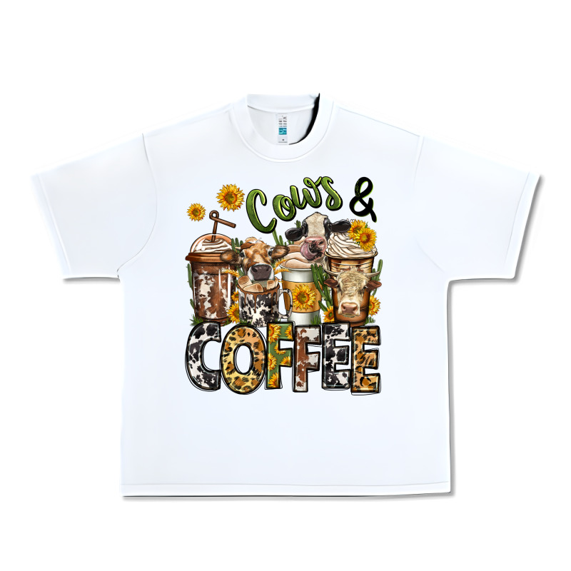 Cows And Coffee Cups Urban Heavy Tee by Jasminsmagicworld | Teevron
