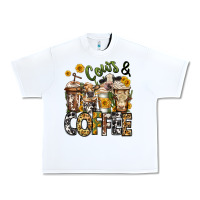 White cows and coffee cups Urban Heavy Tee - Jasminsmagicworld