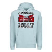 Blue Mist Legends are born in July Premium Hoodie - Bettercallsaul