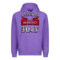 Purple Legends are born in July Premium Hoodie - Bettercallsaul