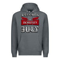 Rock Legends are born in July Premium Hoodie - Bettercallsaul