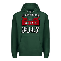 Sports Green Legends are born in July Premium Hoodie - Bettercallsaul