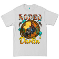 Dove Grey western rodeo darlin' sunset sunflowers weapon Premium Tee - BarkalooDesign