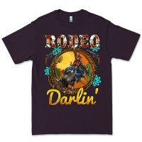 Plum western rodeo darlin' sunset sunflowers weapon Premium Tee - BarkalooDesign