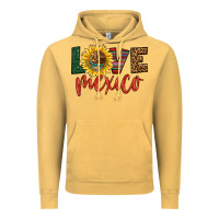 Vintage Mustard love mexico Vintage Hoodie - HRA Design Shop