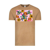 Vintage Camel Sunflowers Turtle Vintage Tee - Artiststas