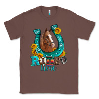 Chestnut horseshoe rodeo time Classic Tee - Artiststas