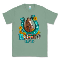 Sage horseshoe rodeo time Classic Tee - Artiststas