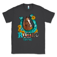 Smoke horseshoe rodeo time Classic Tee - Artiststas