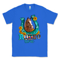 True Royal horseshoe rodeo time Classic Tee - Artiststas