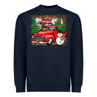 Navy merry christmas Heavyweight Sweatshirt - JahusDesignShop
