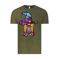 Vintage Olive witch gnome with poison Vintage Tee - BundleAndBundleShop