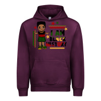 Mauve Wine i am black history black boy  juneteenth Urban Hoodie - CowGirlArtShop