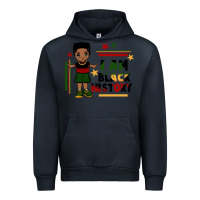 Navy i am black history black boy  juneteenth Urban Hoodie - CowGirlArtShop