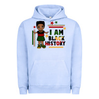 Pigment Grape Ice i am black history black boy  juneteenth Urban Hoodie - CowGirlArtShop