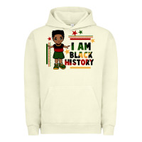 Pigment Pistachio i am black history black boy  juneteenth Urban Hoodie - CowGirlArtShop