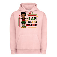 Pigment Salmon i am black history black boy  juneteenth Urban Hoodie - CowGirlArtShop