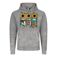 Cloud Rock mason jar, sunflower Vintage Hoodie - JahusDesignShop