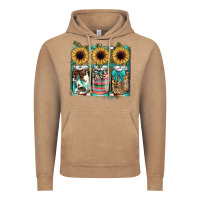 Vintage Coffee mason jar, sunflower Vintage Hoodie - JahusDesignShop
