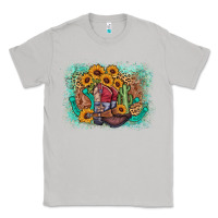 Moon Dust cowboy boots sunflower Classic Tee - AdoDesignShop