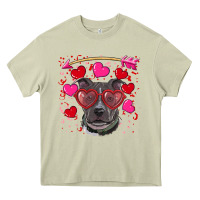 Mossy Valentine's day  pitbull Heavy Core Tee - RanaPortraitStore