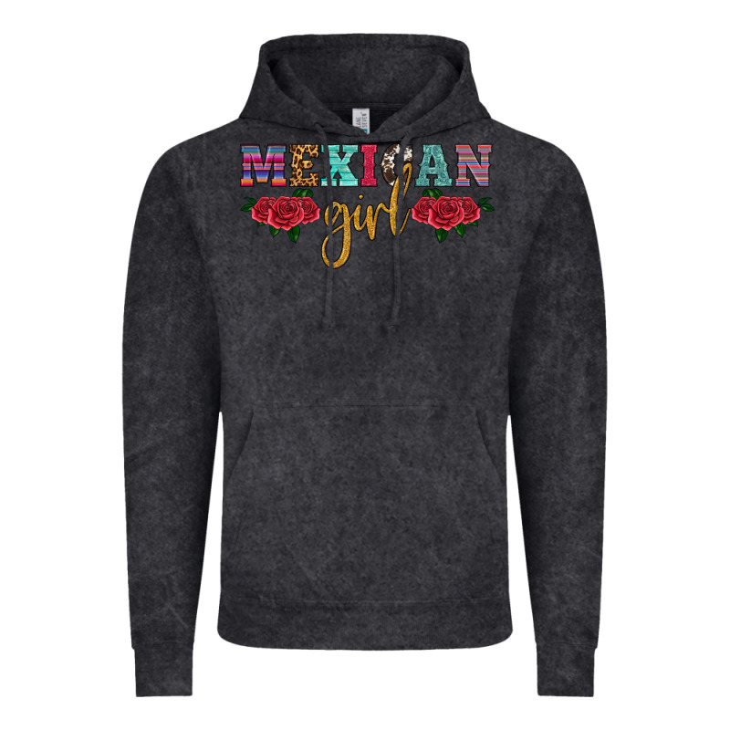 Mexican Girl Vintage Hoodie by HRA Design Shop | Teevron