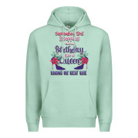 Seafoam Womens September Girl Stepping Into My Birthday Premium Hoodie - Bettercallsaul