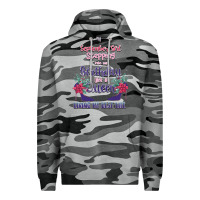 Slate Camo Womens September Girl Stepping Into My Birthday Premium Hoodie - Bettercallsaul