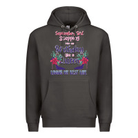 Smoke Womens September Girl Stepping Into My Birthday Premium Hoodie - Bettercallsaul