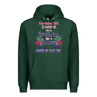 Sports Green Womens September Girl Stepping Into My Birthday Premium Hoodie - Bettercallsaul