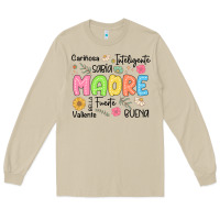 Mushroom madre spanish mothers day Long Sleeve Tee - JahusDesignShop
