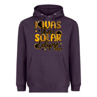 Plum i was there solar eclipse 2024 Heavyweight Hoodie - LillyAllenDesigns