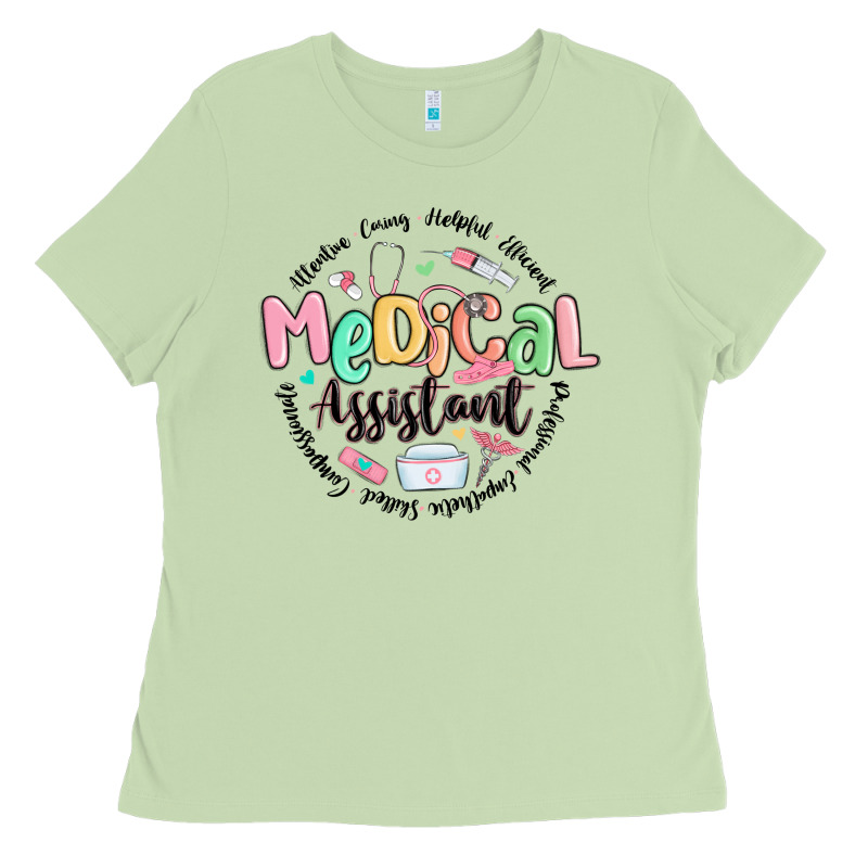 Medical Assistant Nurse Ladies Tee by MaliasSmallBusiness | Teevron
