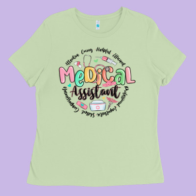Ladies Tee medical assistant nurse