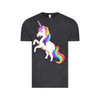 Vintage Black unicorn Vintage Tee - Artiststas