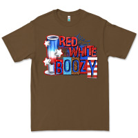 Cacao red white boozy billie wilder Premium Tee - texasbilliewilder